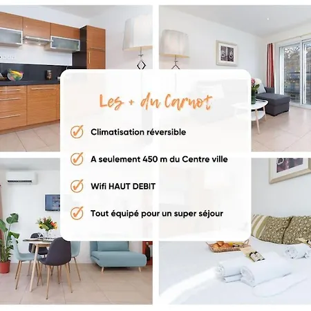 Le Carnot By Apirent #centre-ville #climatisation #wifi Cannes